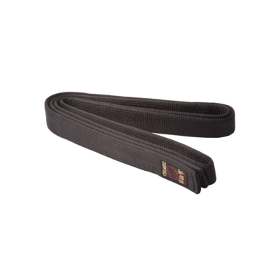 TOKAIDO Sort bælte 4,5 cm- MADE IN JAPAN - silke satin