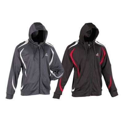 DANRHO Life Collection Hooded Jacket - Grå/hvid