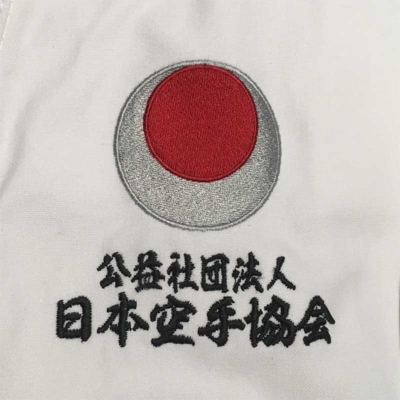 JKA bryst brodering på Tokaido gi