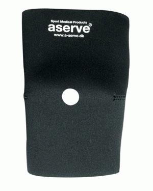 Knævarmestøttebind, neopren, åben knæ