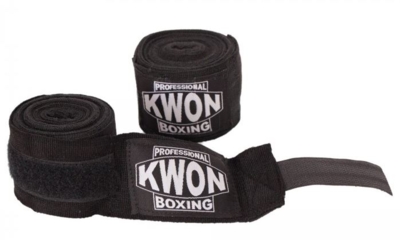 Proff boksebandage - lidt elastisk - 5m