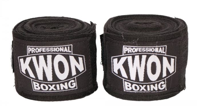 Proff boksebandage - lidt elastisk - 5m