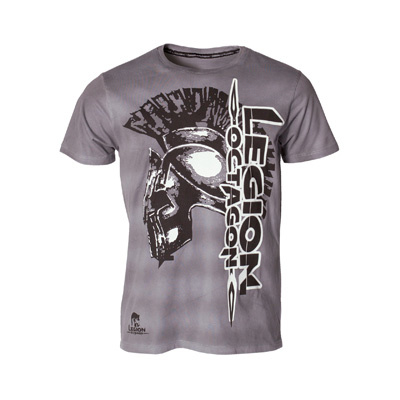 LEGION OCTAGON "Fight or Die" - Grå T-Shirt