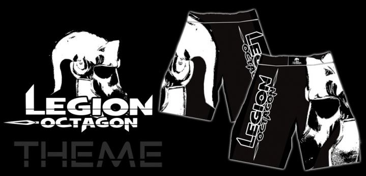 LEGION OCTAGON "THEME" MMA shorts 