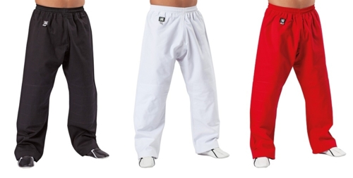 KWON SPECIALIST  Ju-Jitsu bukser - Rød, sort el. hvid - 12 oz.