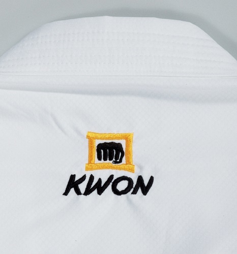 KWON KOUSOKU Super Slim-fit Kumite Karate gi - 4.5 oz. - WKF