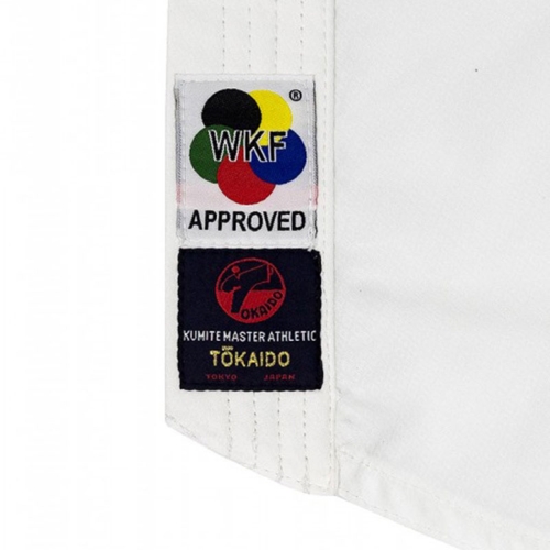 TOKAIDO KUMITE MASTER ATHLETIC (Slim Fit) karate gi - 3.5 oz. - WKF