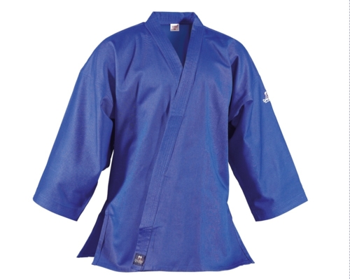 DANRHO Traditionel Jakke til Kobudo - 10 oz. - Blå