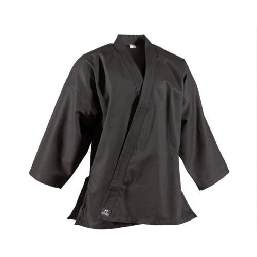 DANRHO Traditionel Jakke til Kobudo - 10 oz. - Sort
