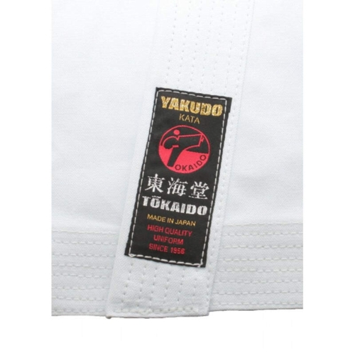 TOKAIDO YAKUDO 躍動 "TSA" Kata Karate gi (logofri) - MADE in JAPAN - 12 oz.