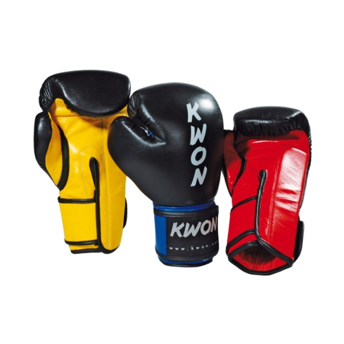 KWON KO CHAMP Kickboxing handske  - 10 oz/12 oz - Læder