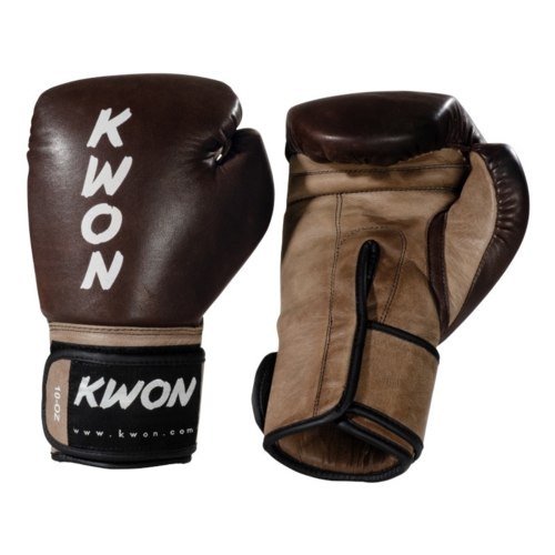 KWON KO CHAMP Kickboxing handske  - 10 oz/12 oz - Læder