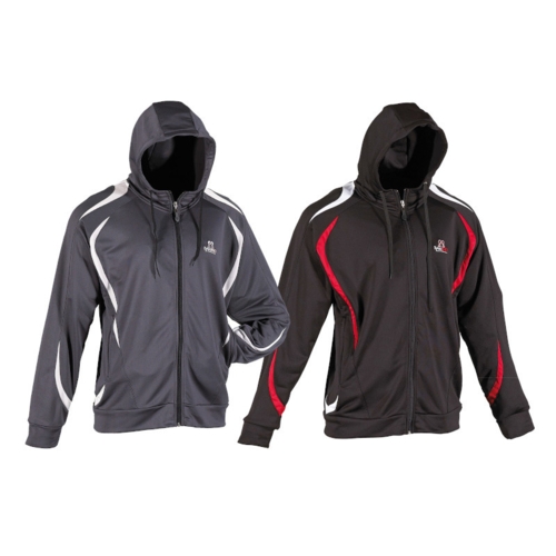 DANRHO Life Collection Hooded Jacket - Grå/hvid