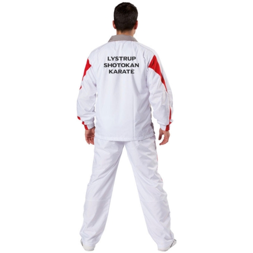 Lystrup Shotokan Karate Træningsdragt inkl. logo,  rygtryk og navnetryk