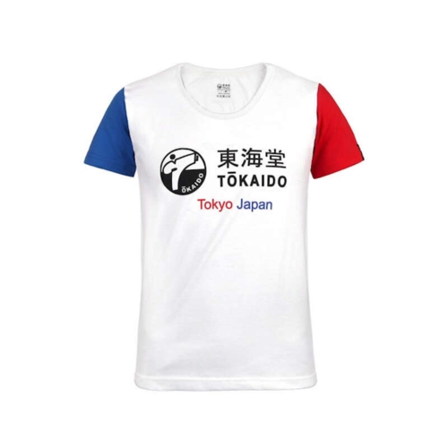 TOKAIDO AKA / AO Dame T-shirt, Hvid