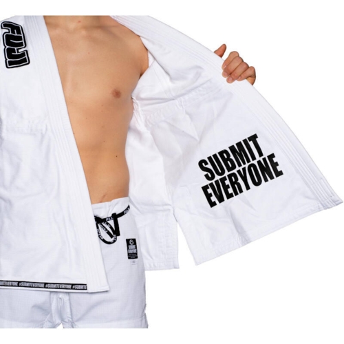 Fuji Submit Everyone BJJ Gi - 350g - Hvid