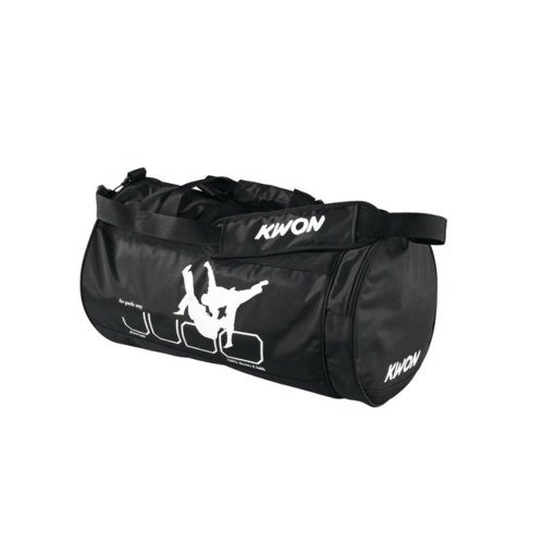 Lille sportstaske fra KWON med kampstiltryk