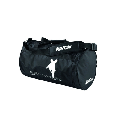 Lille sportstaske fra KWON med kampstiltryk