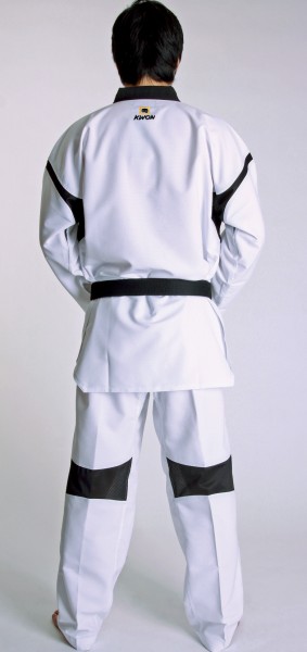KWON REVOLUTION Black Mesh Taekwondo dobok - WT