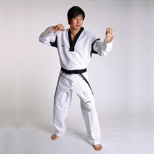 KWON REVOLUTION Black Mesh Taekwondo dobok - WT