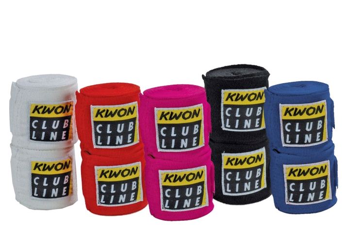 Boksebandage - elastisk - 2,5m