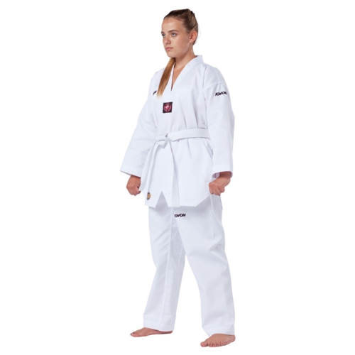 KWON VICTORY Taekwondo dobok - white lapel - WT