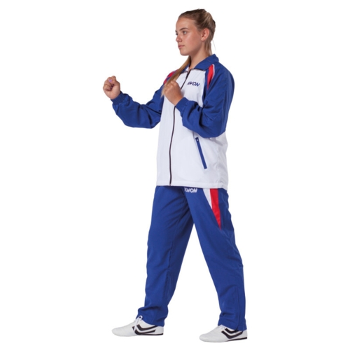 KWON Træningsdragt ENDURANCE - Blå/hvid