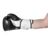 KWON SUPER CHAMP Kick-/Thaiboksehandske - Sort/hvid - 10 oz. - WKU