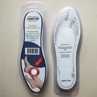 Memory Foam indlægssål one size