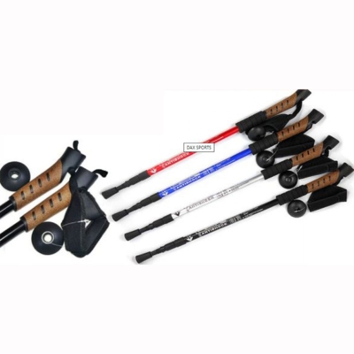 Stavgangstave - teleskop m/ korkhåndtag og  handske