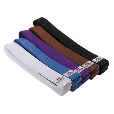 Brasilian Jiu-Jitsu bælte med sort streg - IBJJF