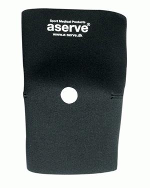 Knævarmestøttebind, neopren, åben knæ