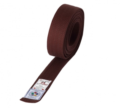 DANRHO Judo Brunt bælte - IJF godkendt